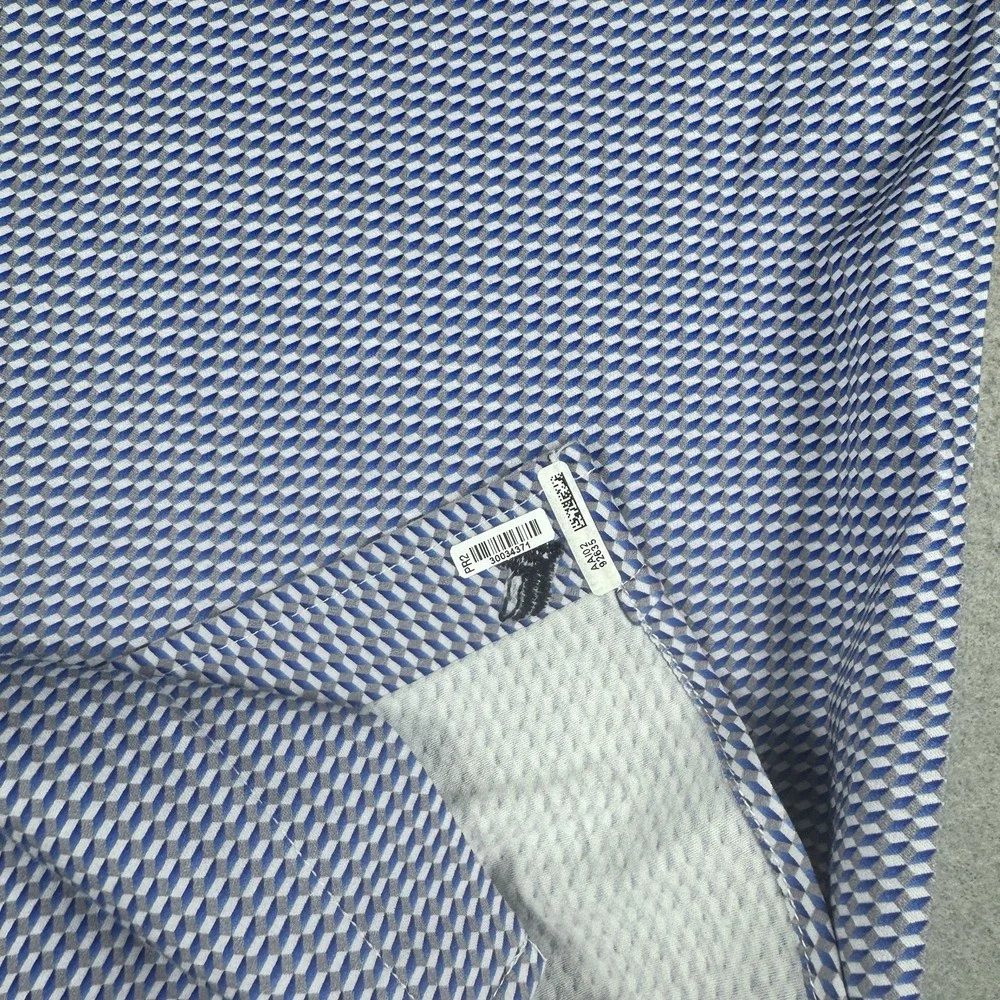 Lot of‎ 2 Buttercloth Long Sleeve Button Shirt 3X AOP Geometric Wick Flip Cuff